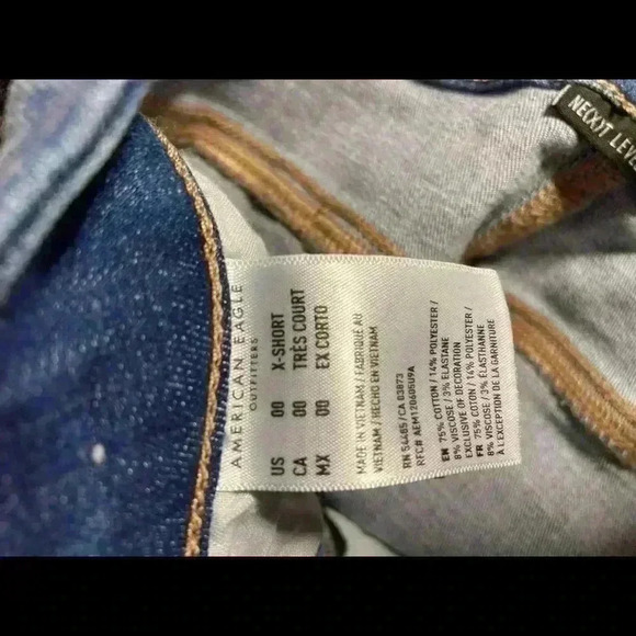 NEW American Eagle Curvy Super High-Waisted Jeans - Picture 10 of 12